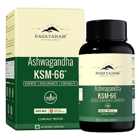 2 - Rasayanam Ashwagandha KSM-66, 60 capsules