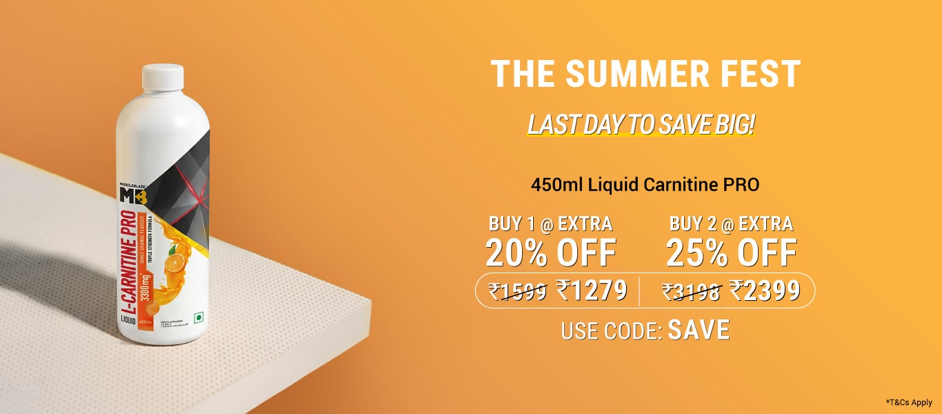 Last Call: 450ml Liquid Carnitine Pro - Buy 1 @ Extra 20% & Buy 2 @ Extra 25% Off W/Code: SAVE