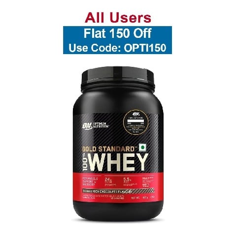 ON (Optimum Nutrition) Gold Standard 100% Whey Protein,  2 lb  Double Rich Chocolate 
