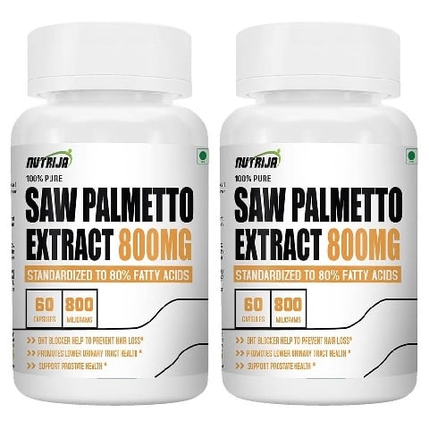 1 - NutriJa Saw Palmetto Extract 800mg (Pack of 2),  60 capsules 