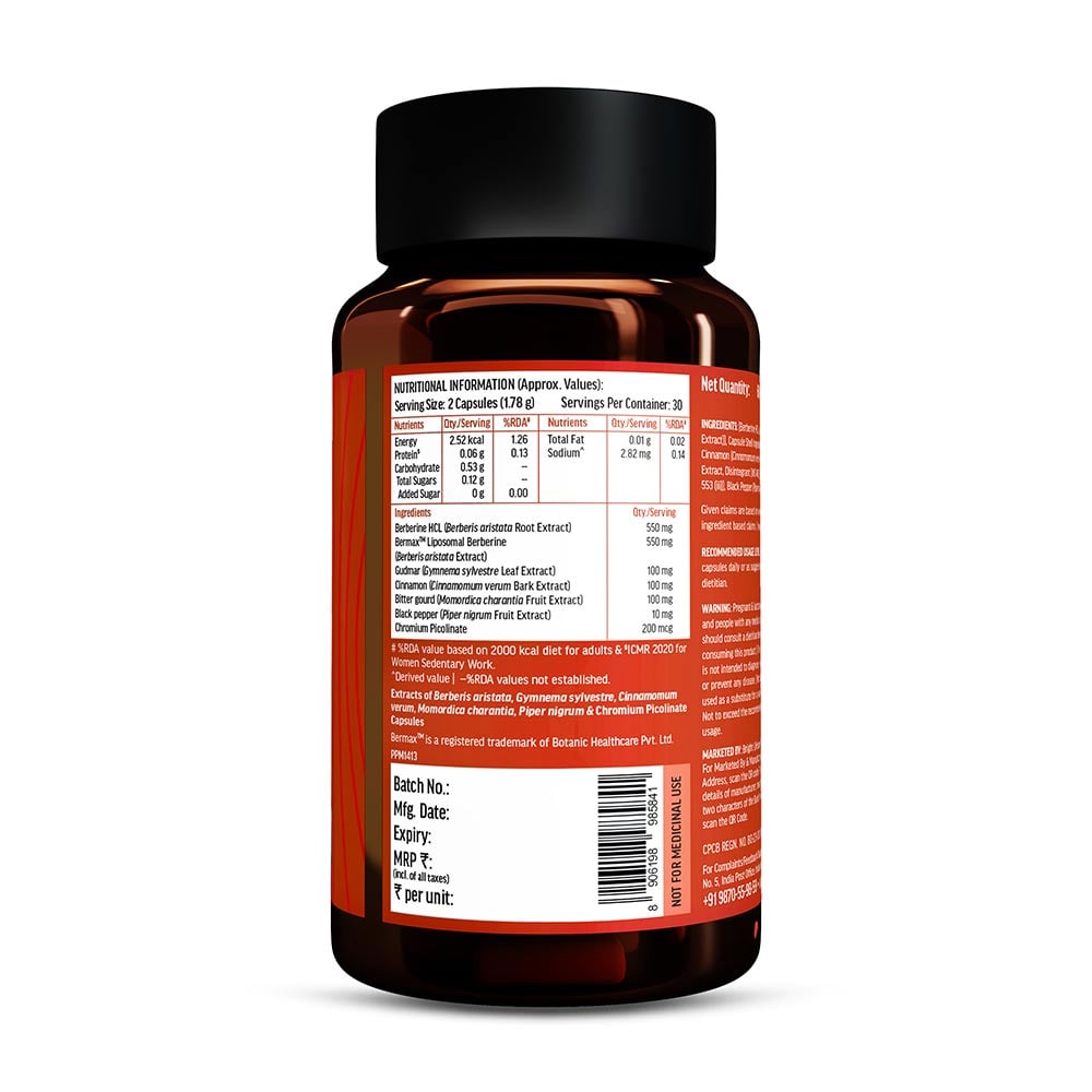 13 - HK Vitals Liposomal Berberine,  60 capsules