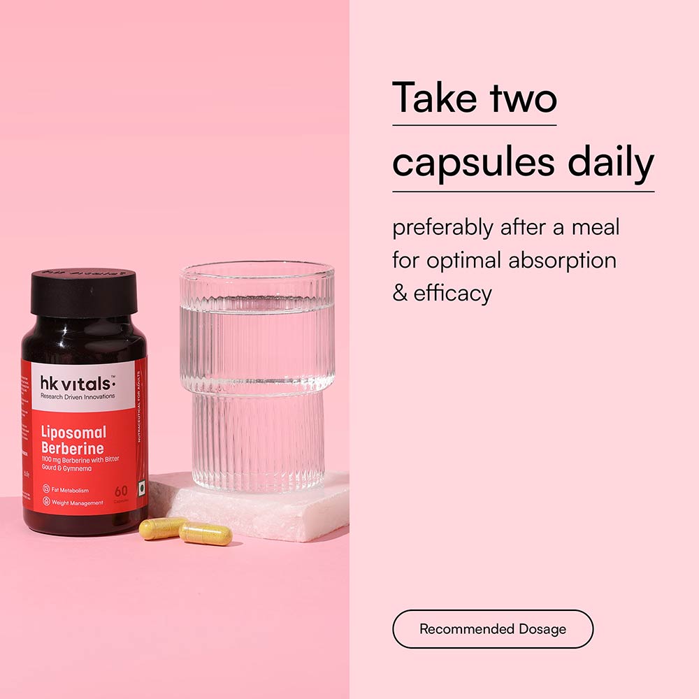 10 - HK Vitals Liposomal Berberine,  60 capsules