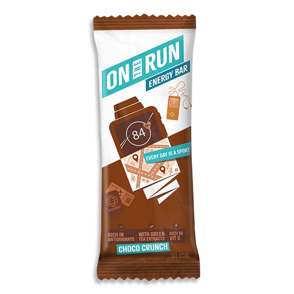 2 - On The Run Energy Bar,  6 Piece(s)/Pack  Choco Crunch 