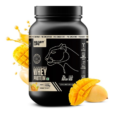 1 - BeastLife Pro Concentrate Whey Protein,  2.03 lb  Mango 