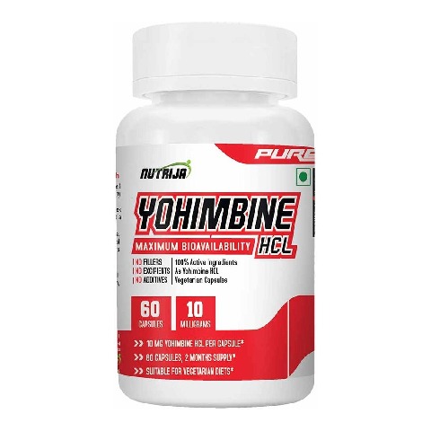 1 - NutriJa Yohimbine HCL 10mg, 60 capsules Unflavoured