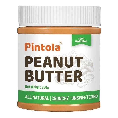 1 - Pintola All Natural Peanut Butter, 0.350 kg Crunchy