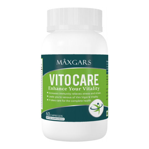 Maxgars Vitocare,  60 capsules 