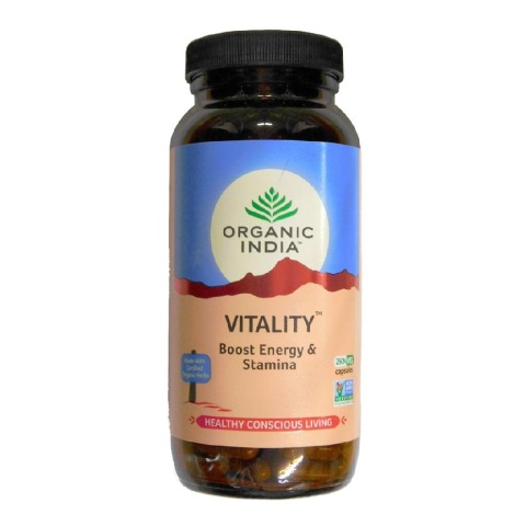 1 - Organic India Vitality, 250 capsules