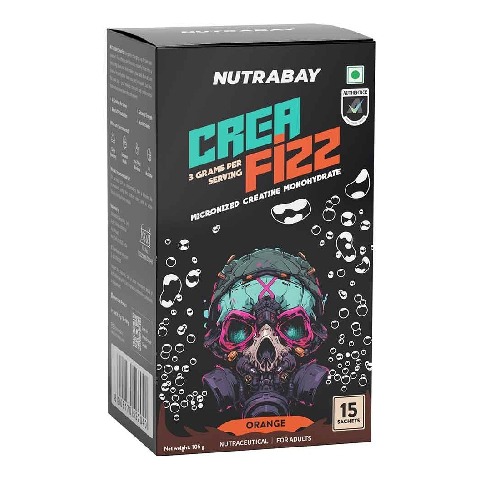 1 - Nutrabay Crea Fizz, Orange 0.23 lb