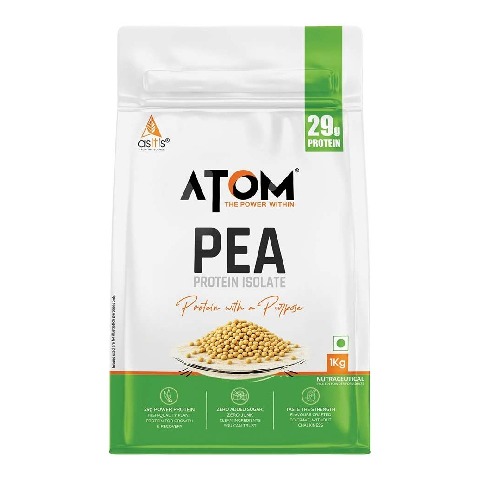 1 - AS-IT-IS Nutrition ATOM Pea Protein,  2.2 lb  Mango Fusion 