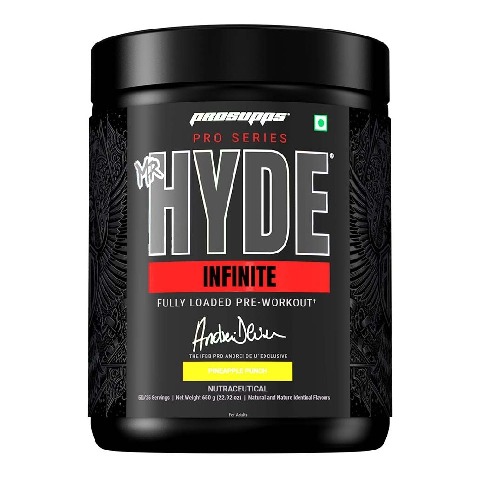 1 - ProSupps Hyde Infinite Pre Workout, 1.43 lb Pineapple Punch