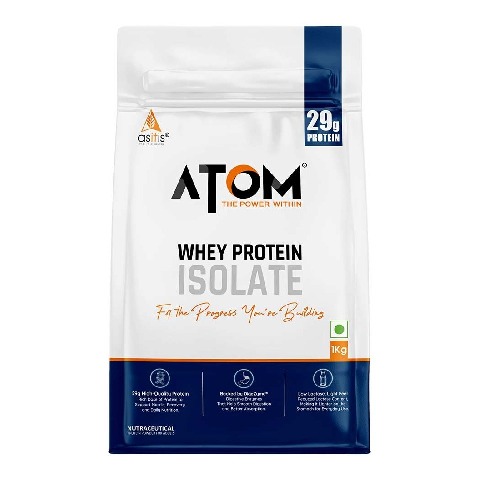 1 - AS-IT-IS Nutrition ATOM 100% Whey Protein Isolate Ultra-Pure,  2.2 lb  Choco Hazel Fusion 