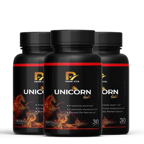 1 - PRIME VITA Unicorn Gold 1000mg,  90 capsules 