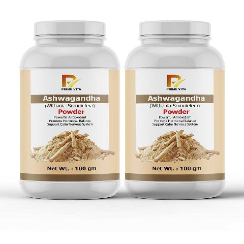 1 - PRIME VITA Ashwagandha (Withania Somnifera) Powder,  200 g 