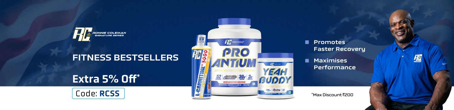 Ronnie Coleman Brand | Extra 5% Off | RCSS | Max 200