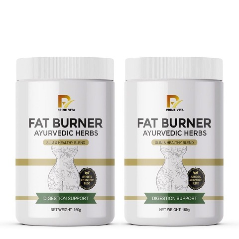 1 - PRIME VITA Fat Burner Powder,  160 g  Unflavoured (Pack of 2) 