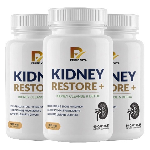 8 - PRIME VITA Kidney Restore+, 180 capsules