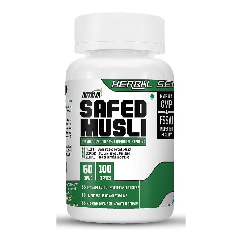 1 - NutriJa Safed Musli Extract 500mg,  50 g 