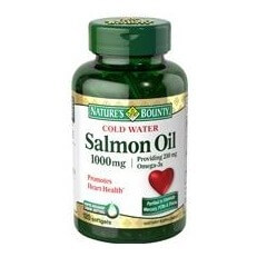 Nature's Bounty Cold Water Salmon Oil (1000 mg),  120 softgels 