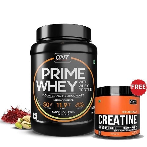 QNT Prime Whey,  2.2 lb  Kesar Kaju Pista 