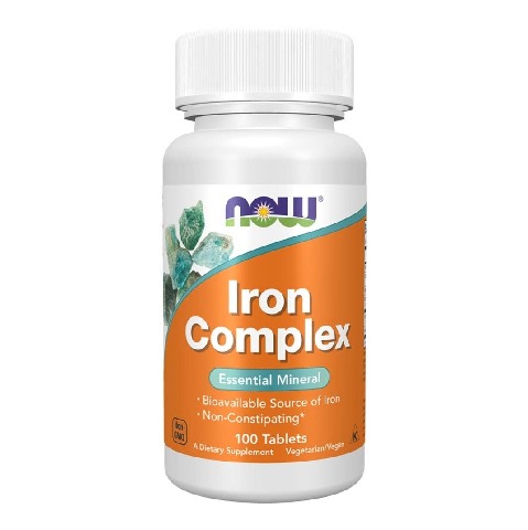 1 - Now Iron Complex, 100 tablet(s)