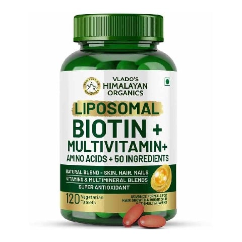 1 - Vlado's Himalayan Organics Liposomal Biotin+ with Multivitamin, 120 tablet(s) Unflavoured