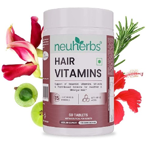 1 - Neuherbs Hair Vitamins,  60 tablet(s)  Unflavoured 
