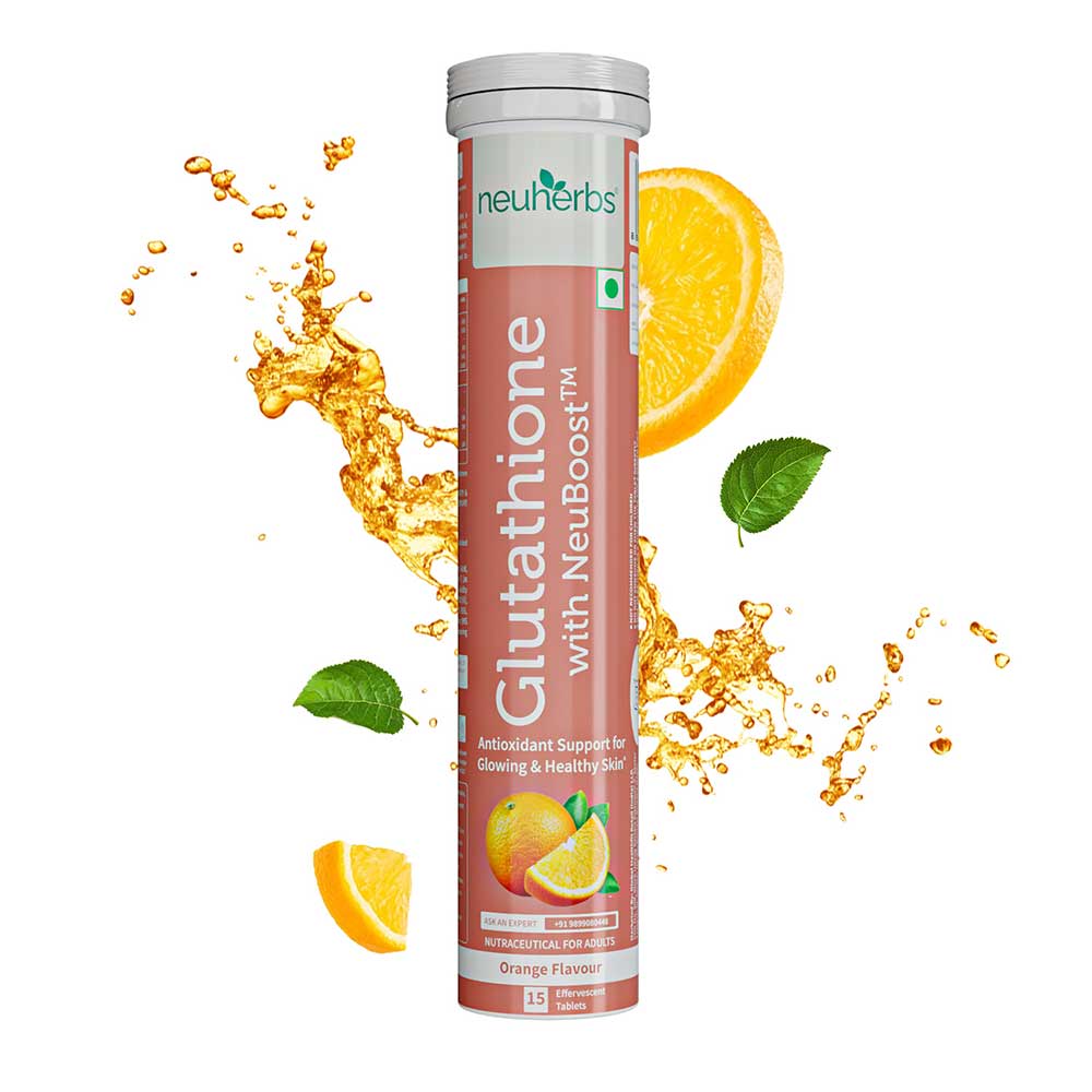 Neuherbs Glutathione with NeuBoost Effervescent, Orange 15 tablet(s)-picture-27