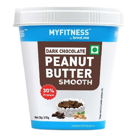 1 - Myfitness by brnd.me Dark Chocolate Peanut Butter, 0.510 kg Smooth