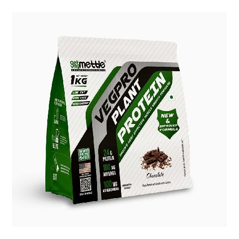 1 - Getmymettle Vegpro Plant Protein,  2.2 lb  Chocolate 