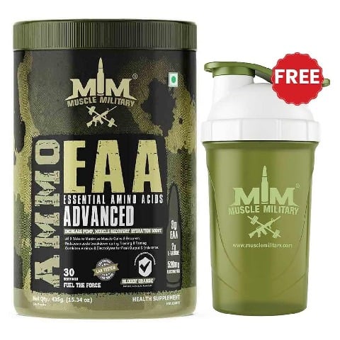Muscle Military EAA Advanced, Bloody Orange 0.96 lb 30 Servings