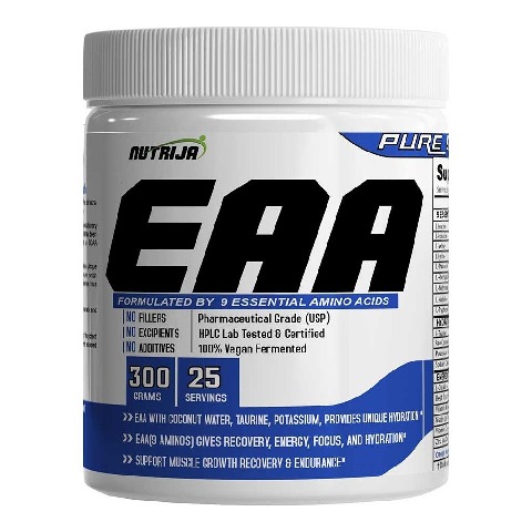 1 - NutriJa EAA,  Tangy Orange  0.66 lb  25 Servings 