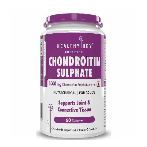 1 - HealthyHey Nutrition Chondroitin sulfate,  60 capsules 