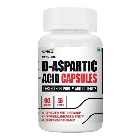 1 - NutriJa D-Aspartic Acid (DAA), 60 capsules Unflavoured