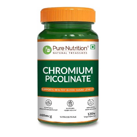 1 - Pure Nutrition Chromium Picolinate, 120 veggie capsule(s)