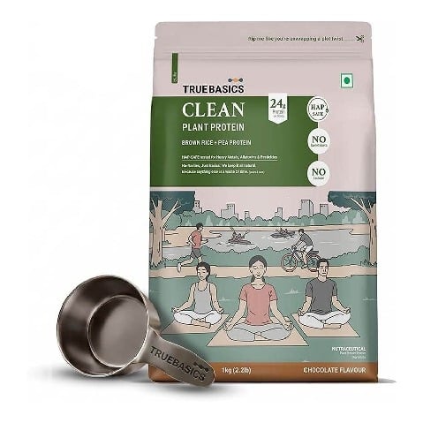 TrueBasics Clean Plant Protein, 2.2 lb Chocolate