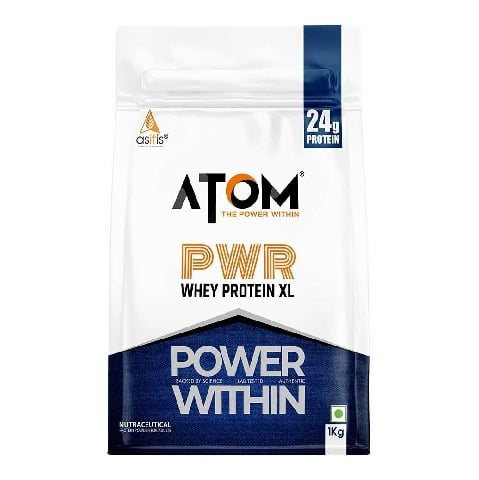 1 - AS-IT-IS Nutrition ATOM PWR Whey Protein XL,  2.2 lb  Choco Hazel Fusion 