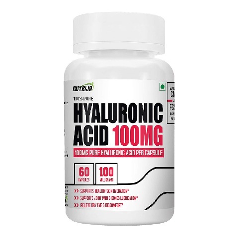 1 - NutriJa Hyaluronic Acid 100mg, 60 capsules