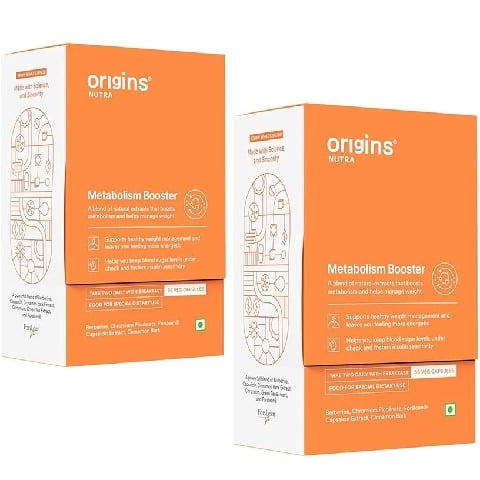 1 - Origins Nutra Metabolism Booster (Pack of 2), 56 veggie capsule(s)