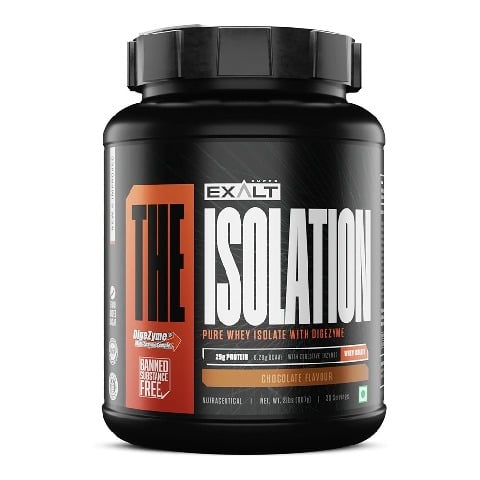 1 - Exalt Supps The Isolation Pure Whey Protein Isolate,  2 lb  Chocolate 
