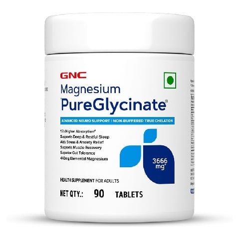 1 - GNC Magnesium PureGlycinate, Unflavoured 90 tablet(s)