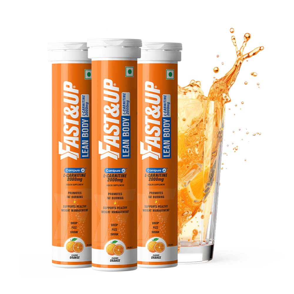 Fast & Up Lean Body with L-Carnitine 2000mg, 20 tablet(s) Orange (Pack of 3)-picture-17