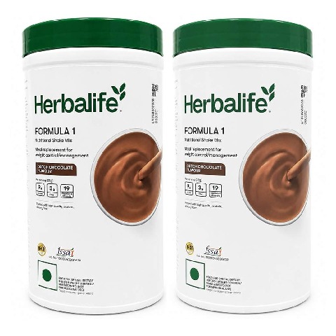 Herbalife Formula 1 Nutritional Shake Mix (Pack of 2),  0.5 kg  Dutch Chocolate 