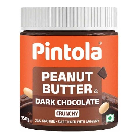 1 - Pintola Dark Chocolate Peanut Butter, 0.350 kg Crunchy