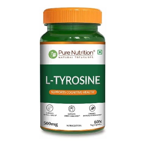 1 - Pure Nutrition L-Tyrosine, 60 veggie capsule(s)