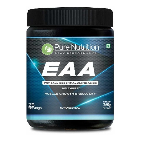 1 - Pure Nutrition EAA, Unflavoured 0.55 lb 25 Servings
