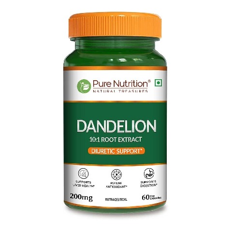 1 - Pure Nutrition Dandelion,  60 veggie capsule(s) 