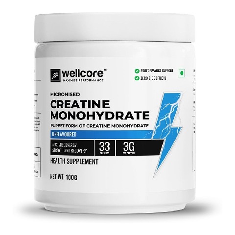 1 - Wellcore Micronised Monohydrate Creatine, Unflavoured 0.22 lb