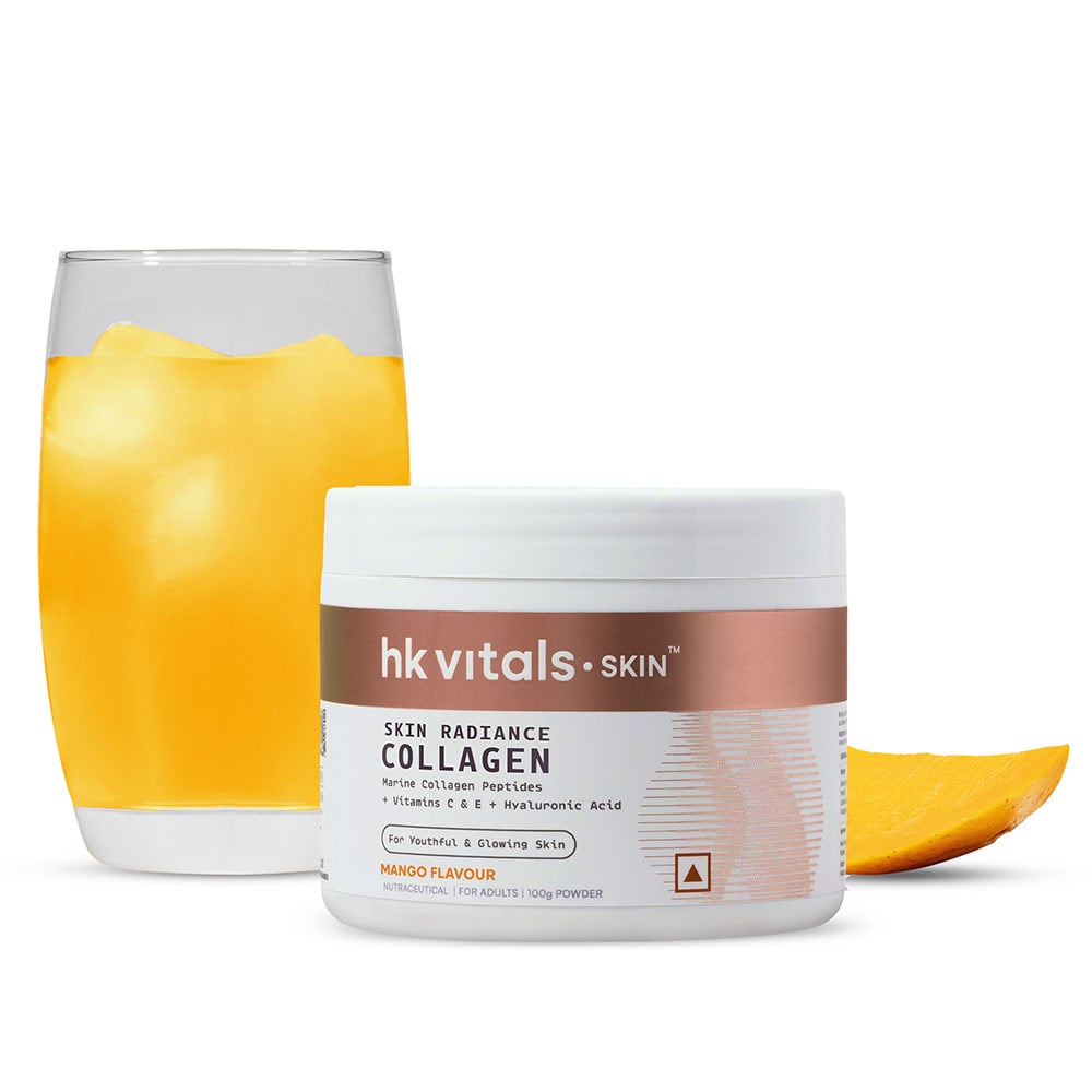 2 - HK Vitals Skin Radiance Collagen, Marine Collagen 100 g Mango
