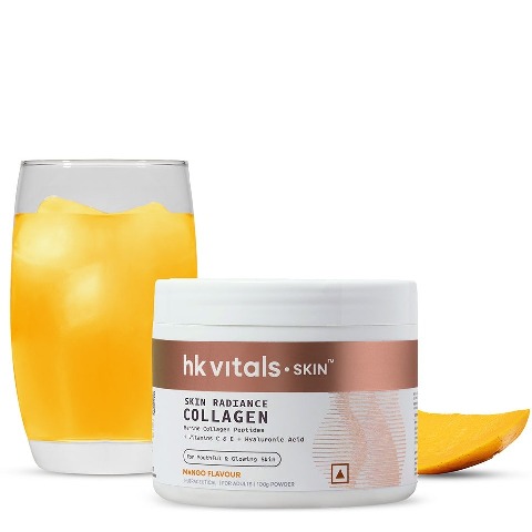 2 - HealthKart HK Vitals Skin Radiance Collagen,  100 g  Mango 